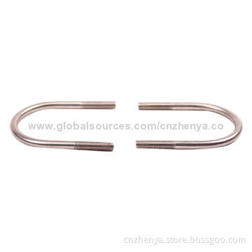 Stainless Steel U Bolt with Washer and Nut